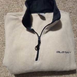 Polyester men's zip up